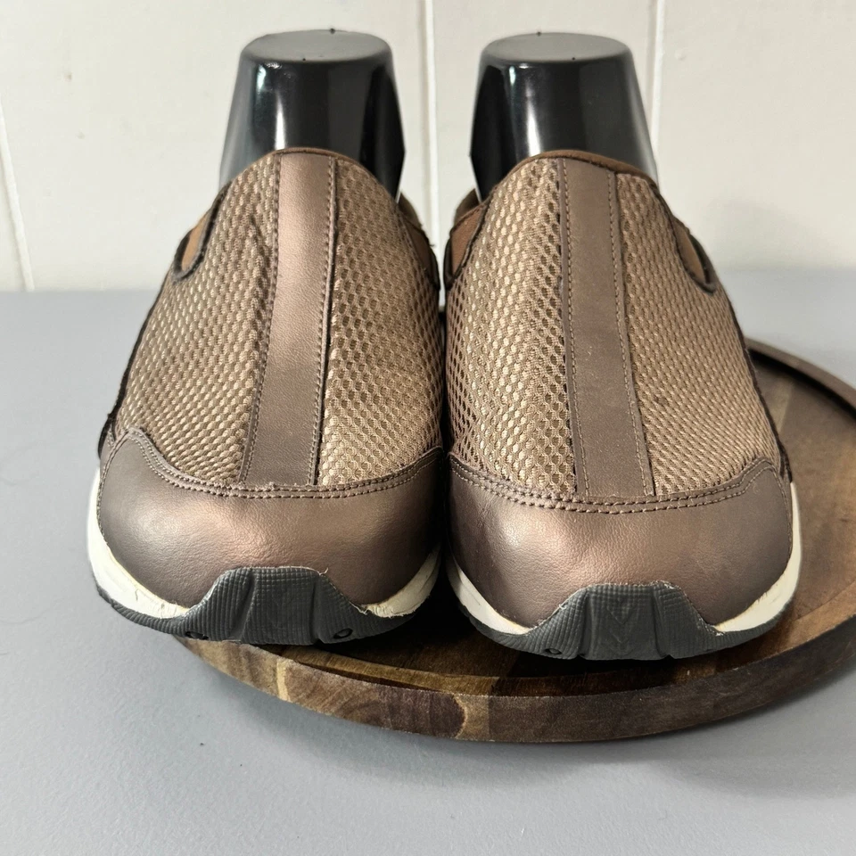 Easy Spirit eTraveltime Brown Comfort Walking Mule Clog Slip On Shoes Womens 9M - Image 2 of 4