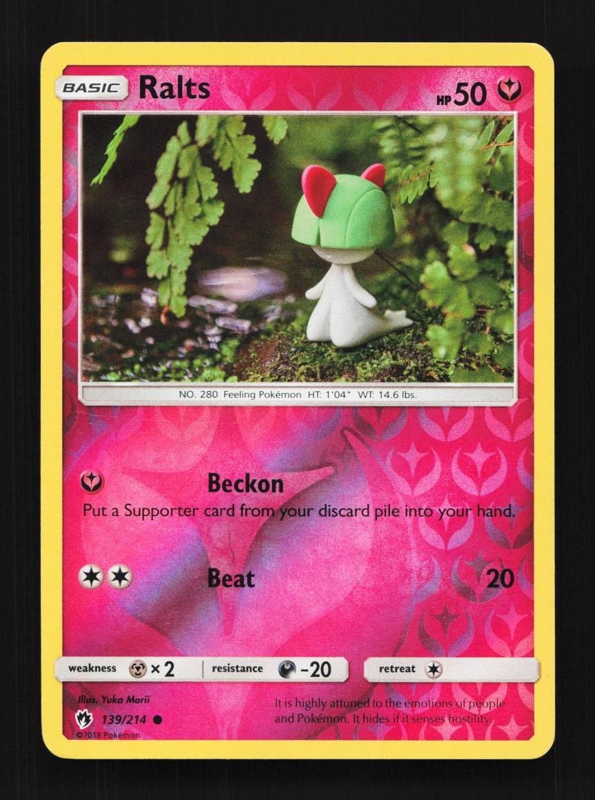 Ralts 139/214 LP Lost Thunder English Pokemon Card TCG
