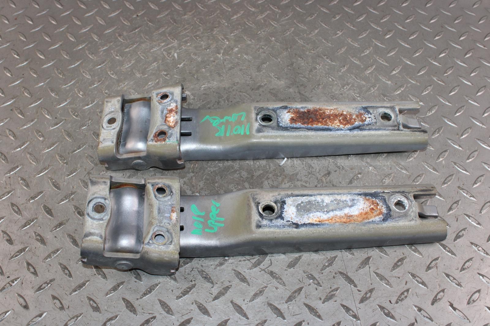 07-18 Wrangler Silver Rear Trunk Hatch Tailgate Pair Hinges 2x OEM Factory thumbnail 9