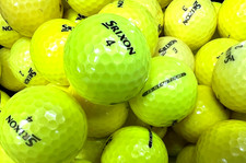 12 Yellow Srixon Q-Star Premium AAA Used Golf Balls