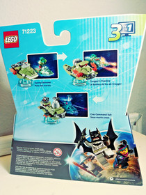 LEGO DIMENSIONS CHIMA CRAGGER FUN PACK 71223 45 PCS INCLUDES SWAMP SKIMMER