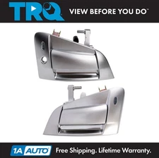 TRQ Left and Right Exterior Door Handle Set Drivers Side For 09-17 Nissan 370Z