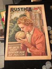 revue rustica, no 13, 1952, les melons,le pigeon mondain,les chiens