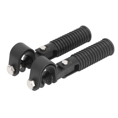 Aqxreight Motorcycle Foot Pegs Engine Guard Footrest Clamp Mount 1 Inch Bar