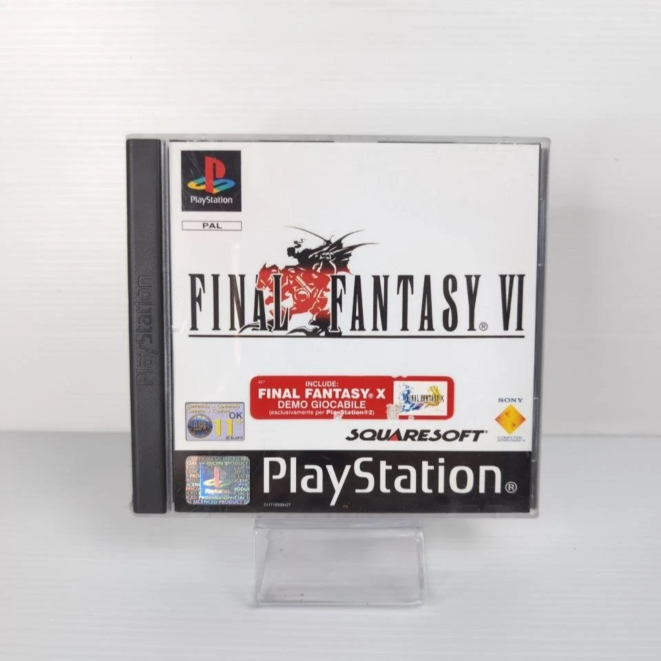 Final Fantasy VI PS1 Completo ITALIANO Sony Playstation 1 - Testato - Immagine 2 di 4