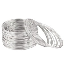800 Loops Silver Memory Wire 22 Gauge Jewelry Wire Beading Wire for Jewelry M...
