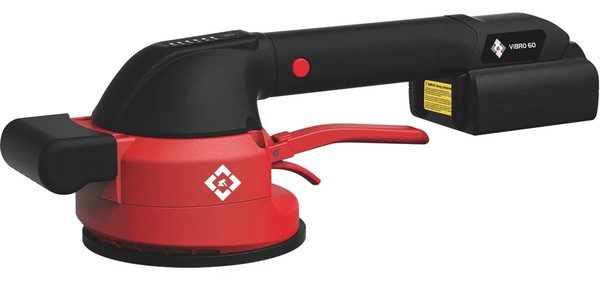 Heka Vibro 60 Akku-FliesenrüTtler 16,8V Fliesenvibrator 2 Akkus Koffer 60Kg NEU-image
