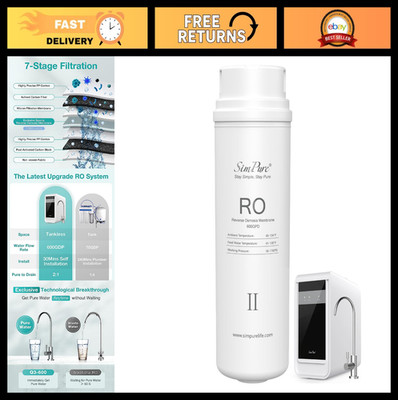RO Filter Replacement Cartridge for Q3-600 Reverse Osmosis System - Not for Q6/Y