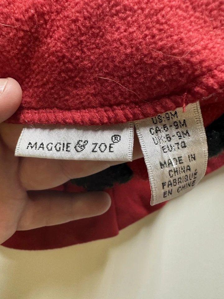 Maggie & Zoe Red Holiday Dress 9M  - Image 3 of 4