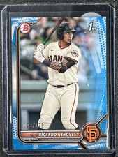 Genoves, Ricardo - 2022 Bowman Prospect Paper - 123/125