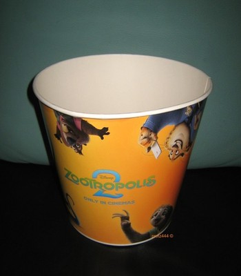 ZOOTROPOLIS   ZOOMANIA 2 Popcornbecher XXLKino Movie Cinema   NEU  NEW