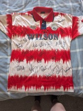 Hamilton Academical FC Signed Football Top