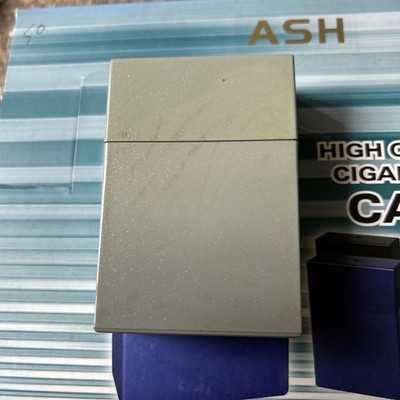 Zigarettenetui Aufbewahrungsbehälter Aluminium Tabakhalter Tasche Box leicht