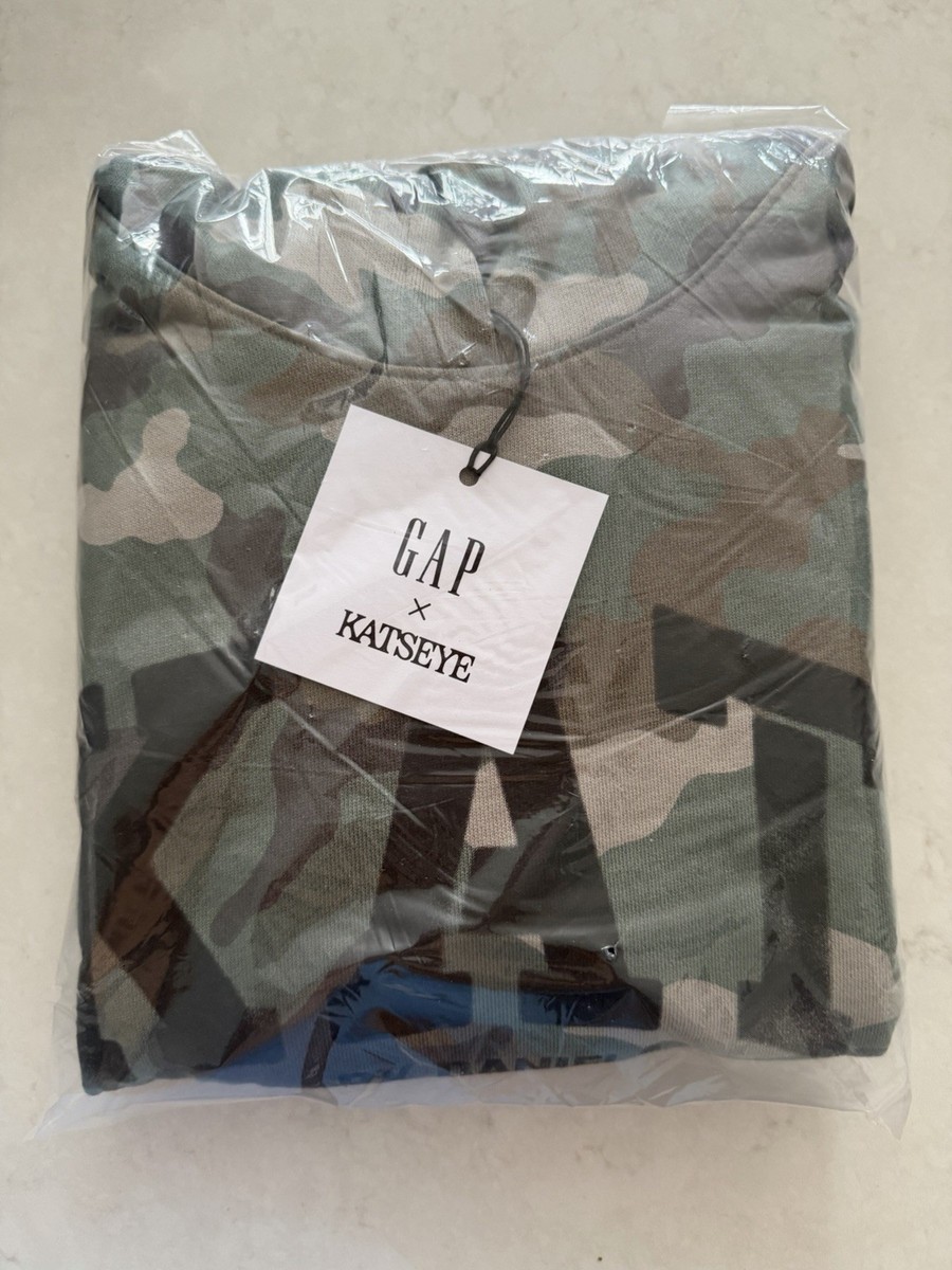Size Small GAP x Katseye Daniela Camo Leopard Print Hoodie Rare