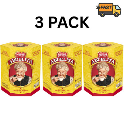 Nestle Abuelita Authentic Mexican Hot Chocolate Tablets Pack of 3