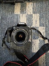 Canon EOS Rebel XSi 450D 12.2MP DSLR Digital Camera EF-S 18-55mm Lens NO CHARGER