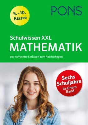 PONS Schulwissen XXL Mathematik 5.-10. Klasse | Kartoniert | 9783125626089