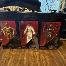 Hasbro Star Wars The Black Series C-3PO Princess Leia Sabine Wren Actionfiguren