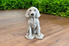 Beagle Dog Memorial Concrete Figurine Garden Statue Outdoor Yard Art 15in Lawn
