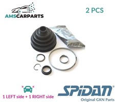 CV JOINT BOOT KIT PAIR FRONT RIGHT LEFT WHEEL SIDE 36174 SPIDAN 2PCS NEW
