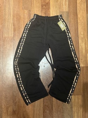 *BRAND NEW V2byVelare Men's  Noire  Cheetah print sweatpants