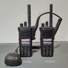 Motorola XPR 7550e AAH56RDN9WA1AN UHF 403-512 Radios No Batteries Lot of 2