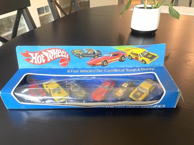 1981 Hot Wheels The Hot Ones Machines gift pack 6 pack NEW Blue Box, ULTRA RARE