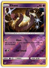 Pokemon TCG Ekans 62/214 SM - Unbroken Bonds Common Reverse Holo