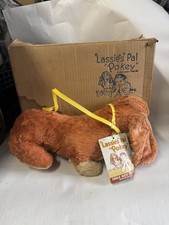 LASSIE&rsquo;S PAL POKIE RUBBER FACED STUFFED DOG W/ BOX 1955