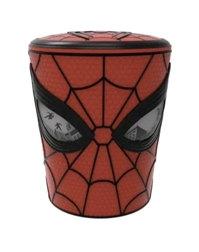 Spiderman Brand New Day Mask Popcorn Bucket W/ Lid Movie Theater 2026 Exclusive