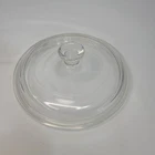 Pyrex/Corning P-81-C Clear Glass 6" Round LID ONLY -for all Menuette Saucepans