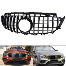 Grill Sport Kühlergrill für Mercedes-Benz E-Klasse T-Model S213 2016-2020 Chrom