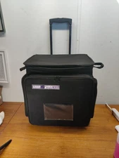 Crop In Style Rolling Tote XXL Art Craft  Rolling Tote 18x18x13 