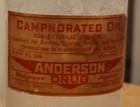 Vtg Anderson Drug Walgreen Agency Paper Label Medicine Bottle Medina Ohio — photo 2