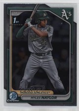 2024 Bowman Chrome Prospects Myles Naylor #BCP-136 08jr