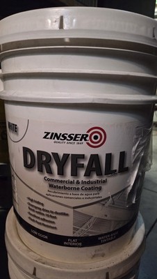 Zinsser  Dryfall Commercial & Industrial Waterborne Coating, White, 5gal