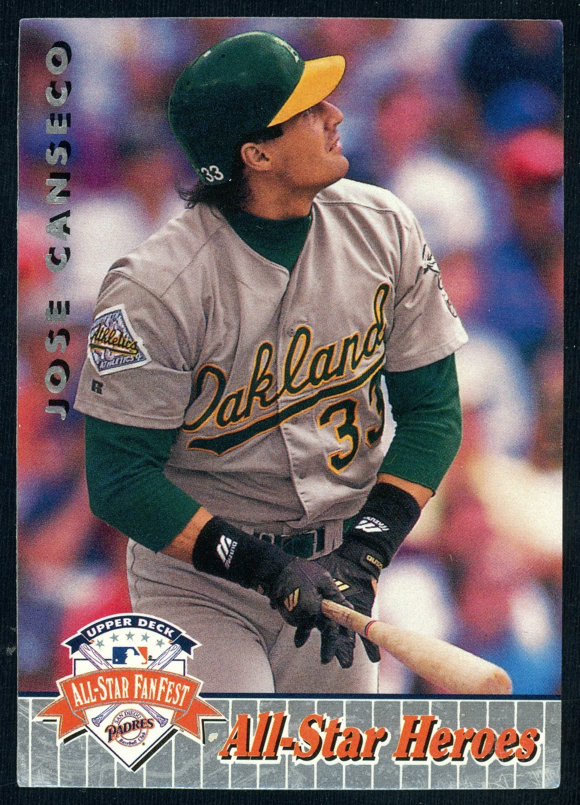 1992 Upper Deck Jose Canseco #17 All-Star FanFest Subset Box Set
