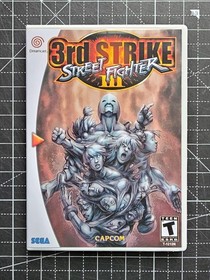 Dreamcast Street Fighter III You Choose Custom Case Color-NO Game or Manual