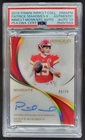2019 Panini Immaculate Patrick Mahomes II Moments Auto /25 PSA AUTH 10 RI