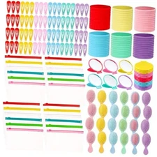 Chengu 216 Pcs Operation Christmas Box Gifts Bulk Including Mini Hair Brushes, 