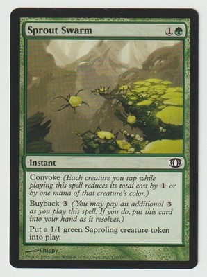 Magic the Gathering MTG Future Sight #138 Sprout Swarm Green Common NM