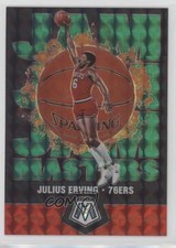 2019-20 Panini Mosaic Jam Masters Green Mosaic Prizm Julius Erving #2 HOF 0fw6