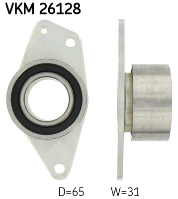 Right SKF-OE VKM 26128 Deflection Pulley/Guide Pulley, timing belt for OPEL,RENA