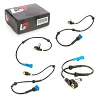 4X ABS Sensor Drehzahlgeber Vorne Hinten Links Rechts FüR Peugeot 106 II Bis 98