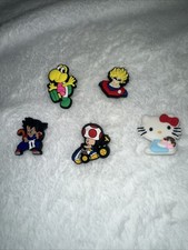 Croc Shoe Charms  Assorted 5 Charms Jibbitz Stocking Stuffer