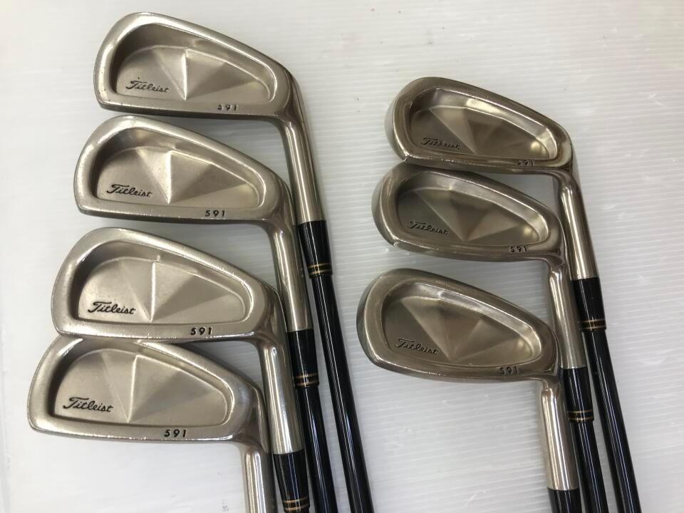Titleist FORGED 591 Irons #3~9(7clubs)/Original Carbon/Flex