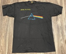 Vintage 1992 Pink Floyd North American Tour T-Shirt Dark Side Moon,  DRY ROT 