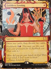 Faithless Looting Strixhaven Mystical Archive NM Rare #038