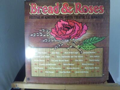 BREAD & ROSES - Festival Of Acoustic Music 2LP LIVE Gatefold Fantasy 79009 NM