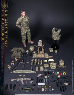 DAMTOYS 78047A RUSSIAN SPETSNAZ FSB ALPHA GROUP LUXURY VER 1/6